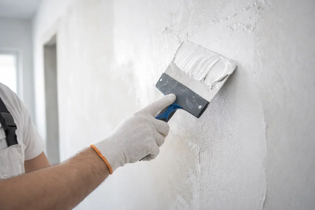 Spackling trapphus